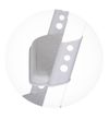 cumpără Oală Chipolino STPKI0261GY Kiddy grey, сиденье д/унитаза с лесенкой în Chișinău 