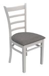 купить Комплект стол и стулья Evelin di Costacurta стол Raffles Oval White + 4 стула COCO White/NV-10WP Grey в Кишинёве 