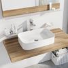 купить Раковина Ravak Ceramic Slim 550 R 55x37x12cm White XJX01155002 в Кишинёве 