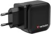 cumpără Încărcător cu fir Verbatim VER_32229 Mini GaN Charger 70W, 3 Port, black în Chișinău 