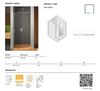 cumpără Cabină de duș New Trendy Smart 100x200 8 mm EXK-4005 shower door în Chișinău 