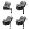 купить Автокресло Cybex 524001429 Sirona G i-Size Plus Stone Grey, 40-105cm в Кишинёве 