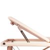 Массажный стол деревянный (макс. 250 кг) inSPORTline Japane 9408 beige (775) 