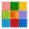 cumpără Covoraș de joacă Ortoto OTO-S-RNB Ortopedic-Puzzle Stimulative Rainbow în Chișinău 