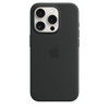iPhone 15 Pro Silicone Case with MagSafe - Black 