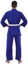 купить Одежда для спорта SUHS 12144 Синее хлопковое кимоно для дзюдо, 170 см, 450 г/м2 CO-7697 в Кишинёве 