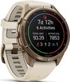 cumpără Ceas inteligent Garmin Fenix 9 Pro, 43mm, inReach, Gld,Crm/FrGy bd (010-04335-21) în Chișinău 