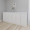 cumpără Comodă Smartex (16489) Т8 200cm Alb în Chișinău 
