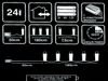 Luminite de Craciun "Fir" 24LED alb-cald, 3XAA, 8reg, 1.8m, timer 6in/18off