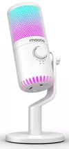 купить Микрофон для ПК Maono DM30RGB(White) в Кишинёве 