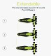 cumpără Trotinetă SmarTrike 2301204 Xtend Scooter, Lime (3-12ani) în Chișinău 
