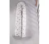 cumpără Pernă pentru gravide și mame care alăptează Veres VR 302.01.6 Подушка для кормления Comfort Long stars white-gray 170x52 în Chișinău 