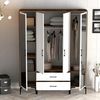 cumpără Dulap Trendy Kumsal RTR-Nuc, Alb în Chișinău 