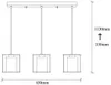cumpără Corp de iluminat interior Trendy Swank-702-S1 65x113x65cm (GTR002709) în Chișinău 