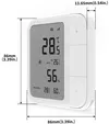 купить Центр управления умным домом Aqara Climate Sensor W100 Temperature Control Monitor, Matter Thread ZigBee (WKBL11LM) в Кишинёве 