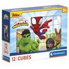 купить Пазл Clementoni Cuburi Spidey si prietenii lui,, 12 buc. (41198) в Кишинёве 