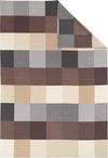 cumpără Textile de casă Ibena 1975/300 Jacquard Baumwolldecke Pittsburgh mith GOTS Zertifikat Brown/grey în Chișinău 