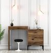 купить Туалетный столик Trendy Lizbon 553, орех, 124x84x40 см (туалетный столик) (GTR001462) в Кишинёве 