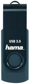 купить Флеш память USB Hama 182465 Rotate 128GB petrol blue в Кишинёве 