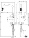 купить Смеситель кухонный Gessi 60946-149 Finox Br Nickel в Кишинёве 