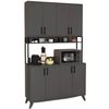 купить Шкаф Bofigo Буфет 12-88-08 Anthracite в Кишинёве 