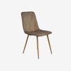 купить Комплект стол и стулья Evelin di Costacurta стол HV-27V Light Brown + 6 стульев YTC-080Wo Bluvel-40 в Кишинёве 
