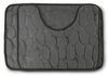 купить Коврик для ванной Tadar Set Dark Grey 2pcs 60x40cm/50x40cm в Кишинёве 