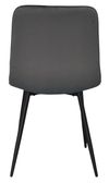купить Комплект стол и стулья Evelin di Costacurta cтол DT-404-3B + 3 стула YTC-080B Bluvel-14 (Dark grey) в Кишинёве 