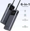 cumpără Adaptor de rețea USB Ugreen 35998 6 in 1 USB-C To 4K@60Hz HDMI+2xUSB-A 3.2+2xType-C+1xType-C 10 Gbps Series Uno, Grey în Chișinău 