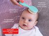 cumpără Set pentru îngrijirea bebeluşului Roxy Kids RBH-003 Расческа и щетка мягкая, ворс из овечьей шерсти, голубой în Chișinău 