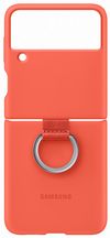 купить Чехол для смартфона Samsung EF-PF711 Silicone Cover with Ring B2 Coral в Кишинёве 