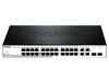 24-PORT 10/100MBPS WITH 4-PORT BPS COPPER AND 2 COMBO SFP, D-Link DES-1210-28/C1A 