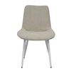 cumpără Scaun Evelin di Costacurta YTC-055 Wh, UF885-13 (Light grey) în Chișinău 