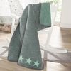 cumpără Textile de casă Ibena 1750/870 Jacquard Decke Lelu Grey/green în Chișinău 
