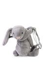 Рюкзак плюшевый BabyJem Grey Rabbit 