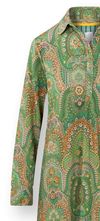 купить Домашний текстиль Pip Studio 51.503.676 Daaltje Long Sleeve Nightdress Jabali Green XXL Green в Кишинёве 