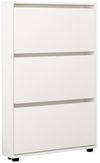 купить Полка для обуви Mobildor-Lux Leo Slim 50x16x125H cm White в Кишинёве 