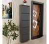 купить Полка для обуви Trendy Locking 5 Piece Metal-Anthracite, 50x169x15cm в Кишинёве 