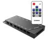 Fan Hub Gamemax Controller v3.0, 5 ports, 2 strips(3-pin), up to 24W, ARGB, PWM, Remote Control 