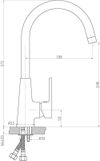 cumpără Bateria bucătărie Ferro SMART 98713.0 (chiuveta plus) în Chișinău 