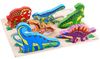купить Пазл Optmarket РЕ06.23 Puzzle din lemn Dinozauri в Кишинёве 