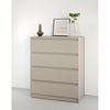 cumpără Comodă MebelStar NEO 4S 80x43x98 Cashmere (MBS-1074) în Chișinău 