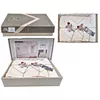 купить Домашний текстиль Promstore 57065.5 2 шт. Постельное белье NewHome Pike, кремовый, с вышивкой в Кишинёве 