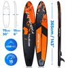 cumpără Accesoriu pentru înot Thunder EARTH 365cm, placa SUP-Board gonflabila în Chișinău 