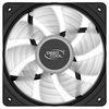 PC Case Fan Deepcool RF120W, 120x120x25, 21.9 dB, 48.9 CFM, 1300PM, White LED, Hydro Bearing 