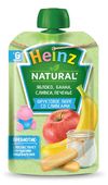 Piure Heinz mere cu banane, biscuiți cu smântână dulce, 90g (6 luni)