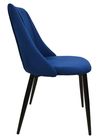 cumpără Scaun Deco Ari Dark Blue+Black Legs în Chișinău 