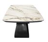 cumpără Masă Deco Rino 180/260x100xH76 White (KL-188) + Golden Legs în Chișinău 