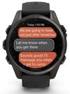купить Смарт часы Garmin Fenix 8 – 43 mm, Sapphire, Carbon Gray DLC Titanium with Black (010-02903-21) в Кишинёве 