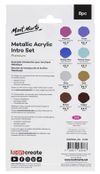 cumpără Set de creație Mont Marte PMMT8181 Set vopsea Metallic acril 18ml, 8buc în Chișinău 